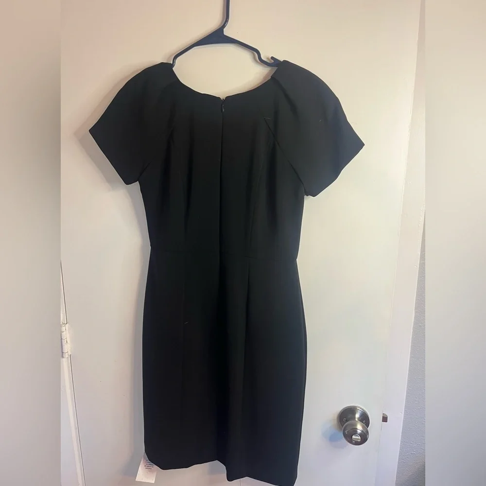Of Mercer NWT Black Henry Midi Dress 🖤 Size 2 🖤